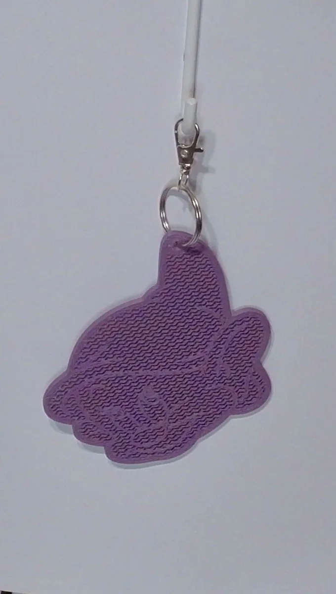Purple Bunny Keychain — view 1 of 1