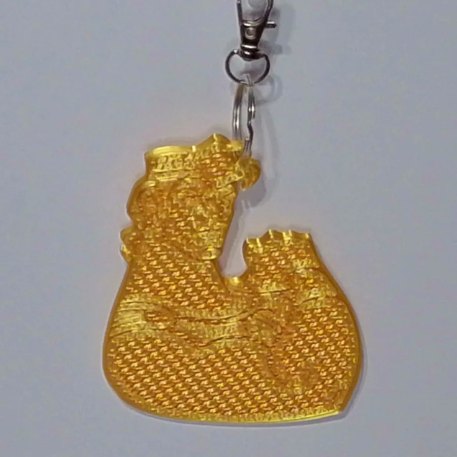 Golden Hero Keychain — view 1 of 1