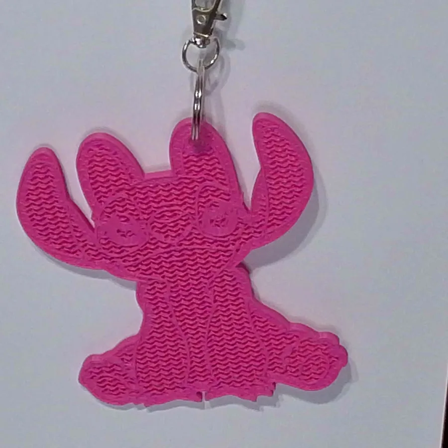 Pink Stitch Keychain — view 1 of 1