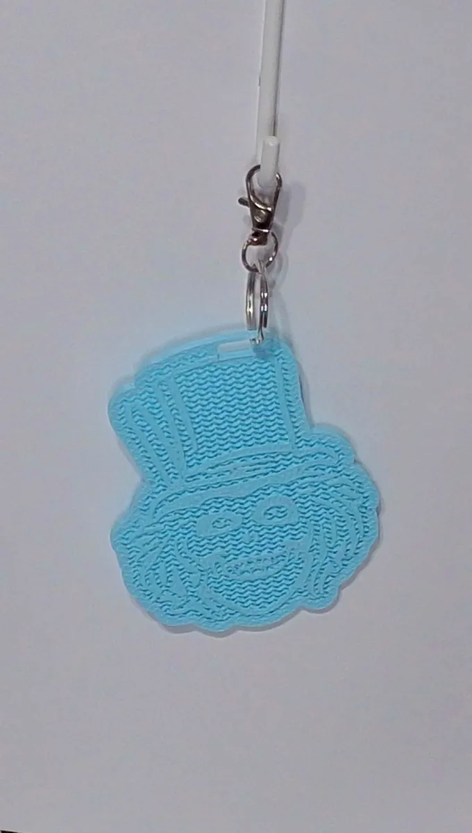 Top Hat Ghost Keychain — view 1 of 1